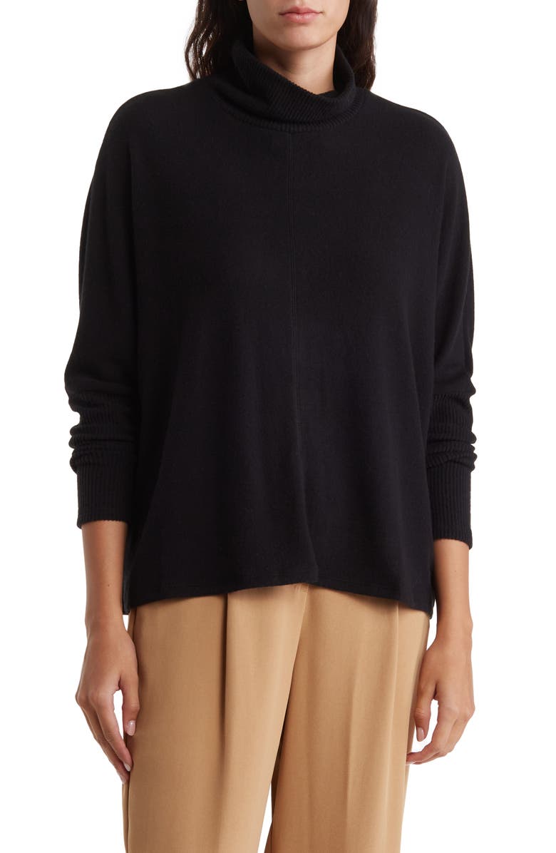 Heather by Bordeaux Hacci Turtleneck Sweater, Main, color, 