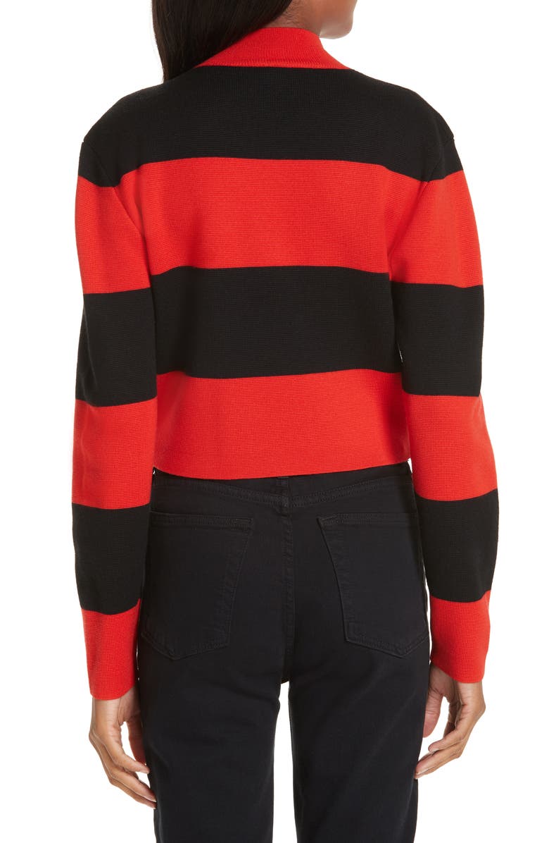 Victor Glemaud Stripe Wool Sweater, Alternate, color,