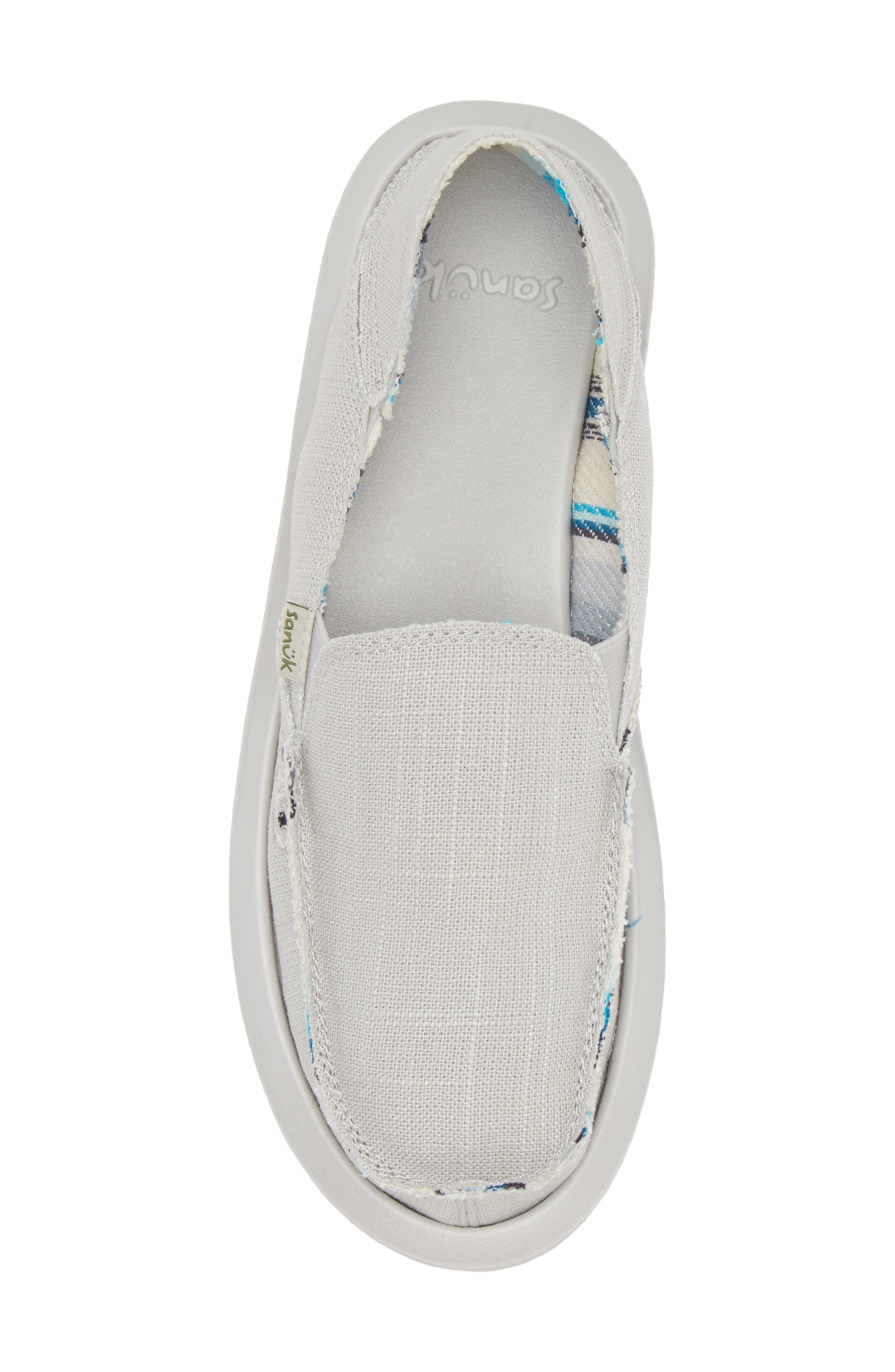 Sanuk Donna Convertible Hemp Slip-On Shoe, Alternate, color, 