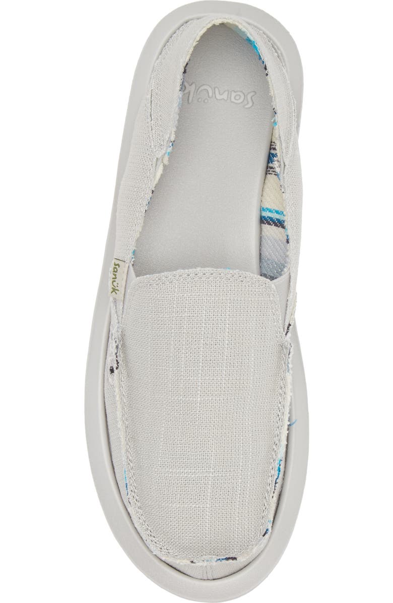 Sanuk Donna Convertible Hemp Slip-On Shoe, Alternate, color,