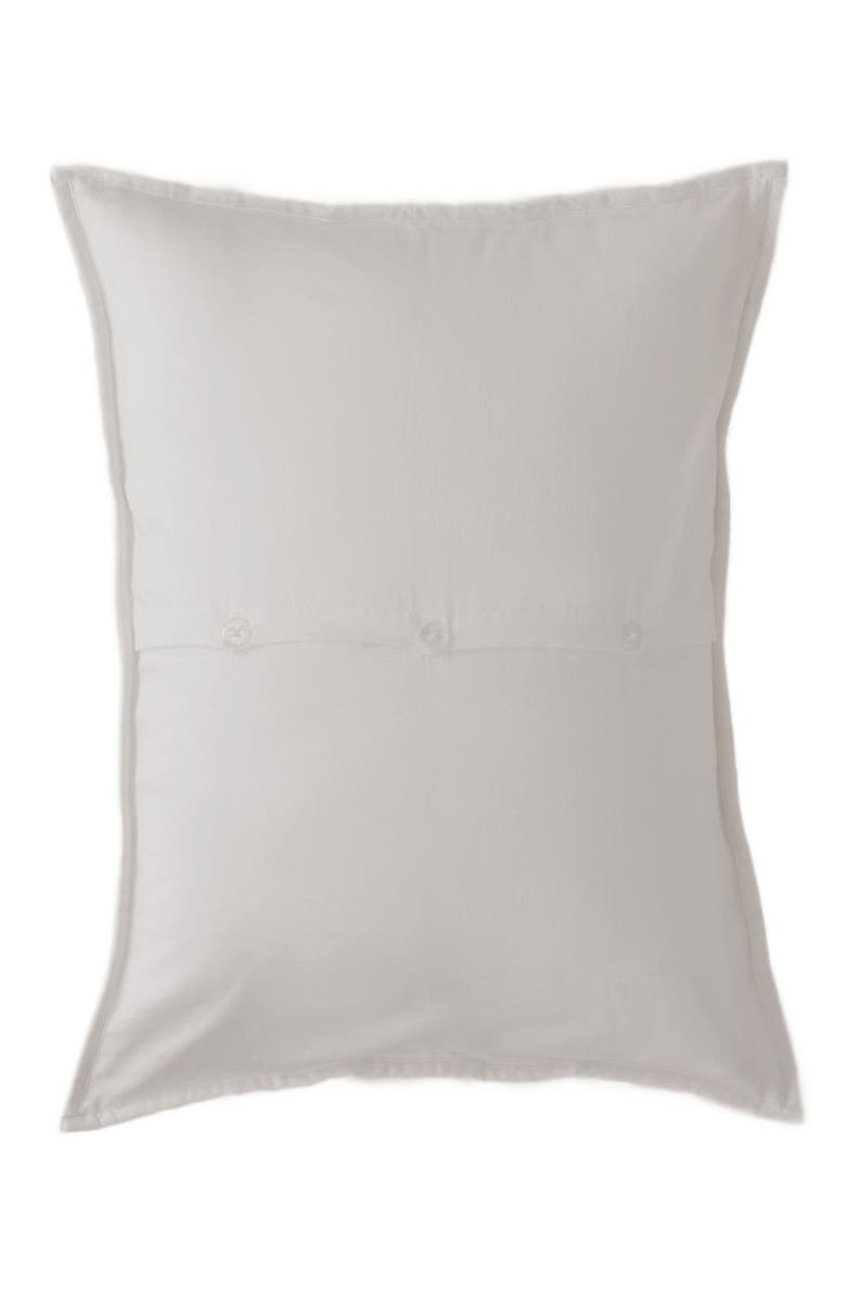 Pact Organic Quilted Sham 2-Pack, Alternate, color, White