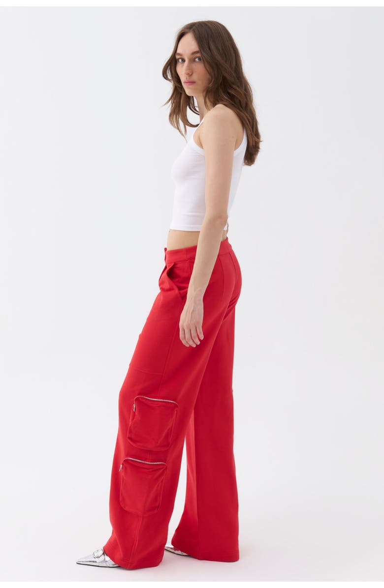 Nocturne High Waist Cargo Pants, Alternate, color, 