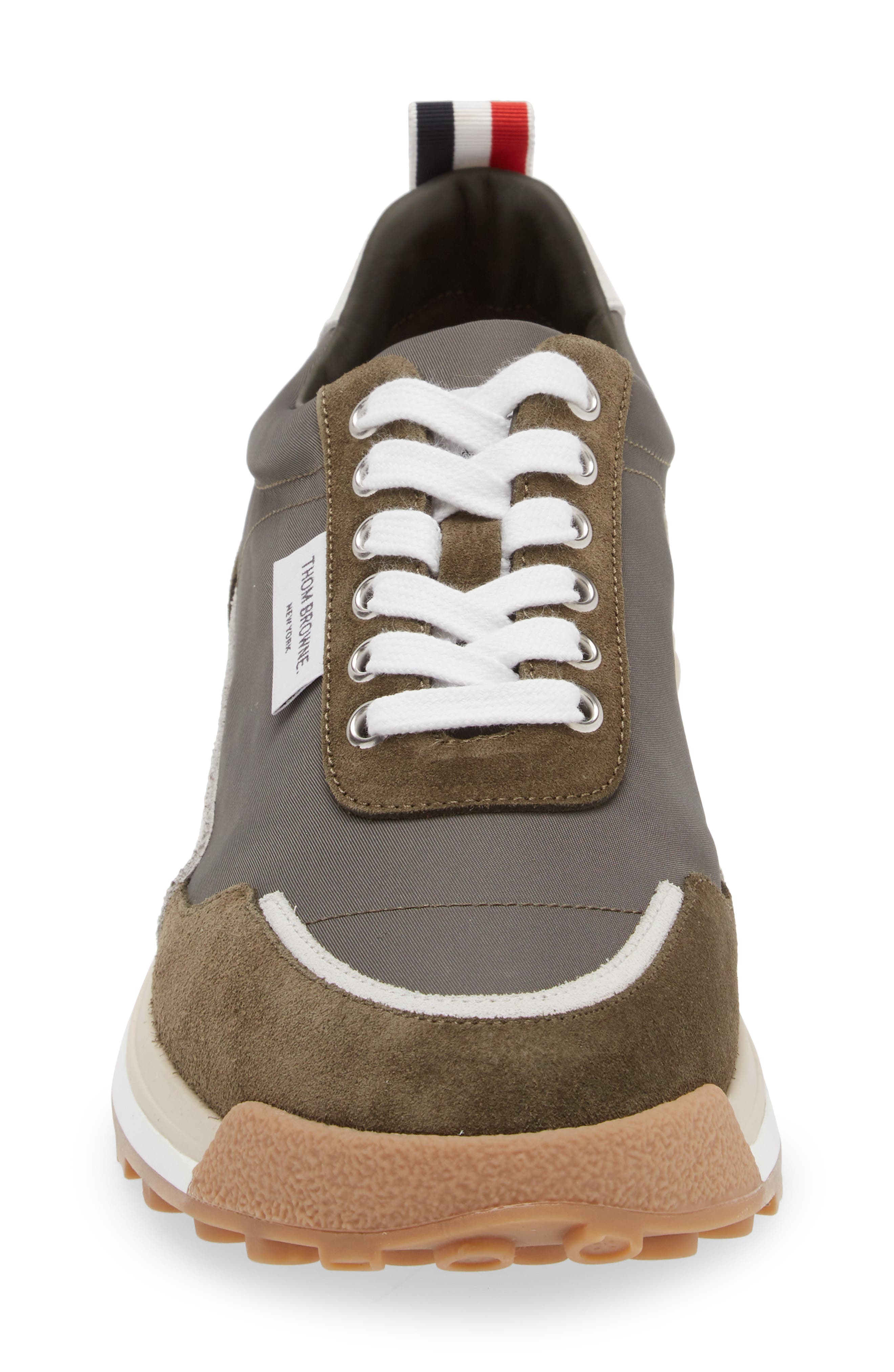 Thom Browne Alumni Sneaker, Alternate, color, Dark Green