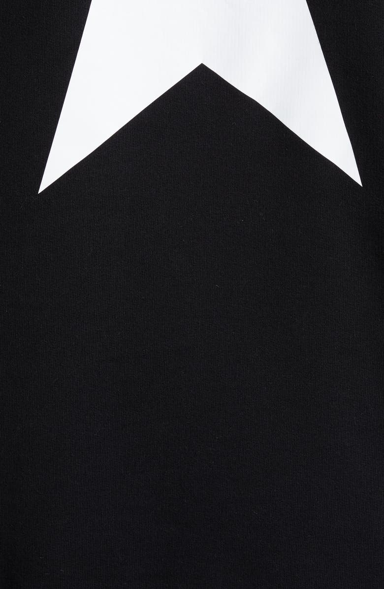 Golden Goose Men's Star Cotton Graphic Hoodie, Alternate, color, Black/ White