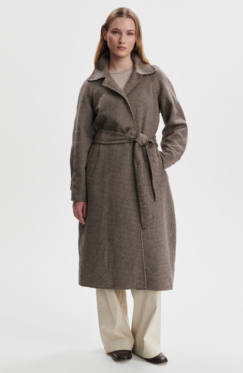 Varley Tomlinson Belted Coat, Alternate, color, Deep Taupe/Sandshell