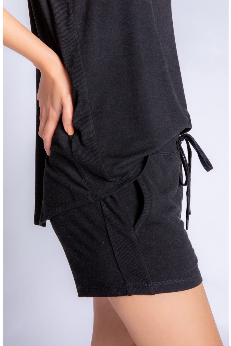 Scoop Neck Sleep Tank, Alternate, color, BLACK