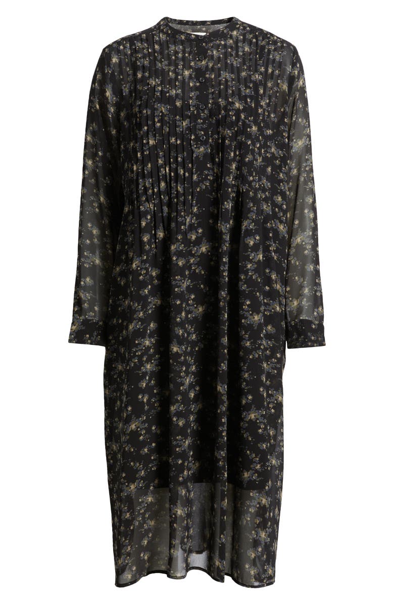 Treasure & Bond Floral Print Long Sleeve Midi Dress, Alternate, color, 