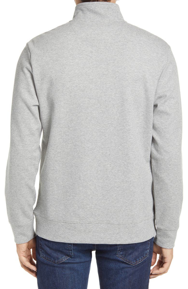 vineyard vines Coopers Town Stripe Quarter Zip Pullover, Alternate, color,