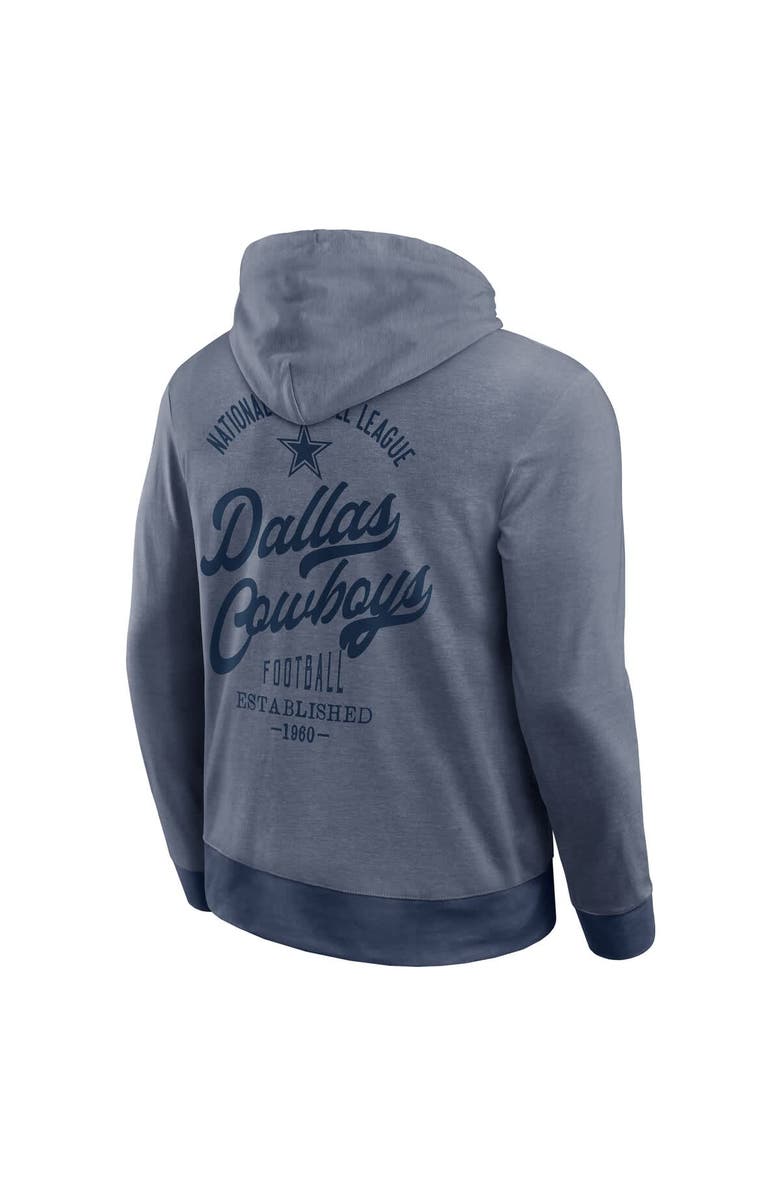 Darius Rucker Collection by Fanatics Men's Darius Rucker Collection by Fanatics Navy Dallas Cowboys Tonal Knit Pullover Hoodie, Alternate, color, Navy