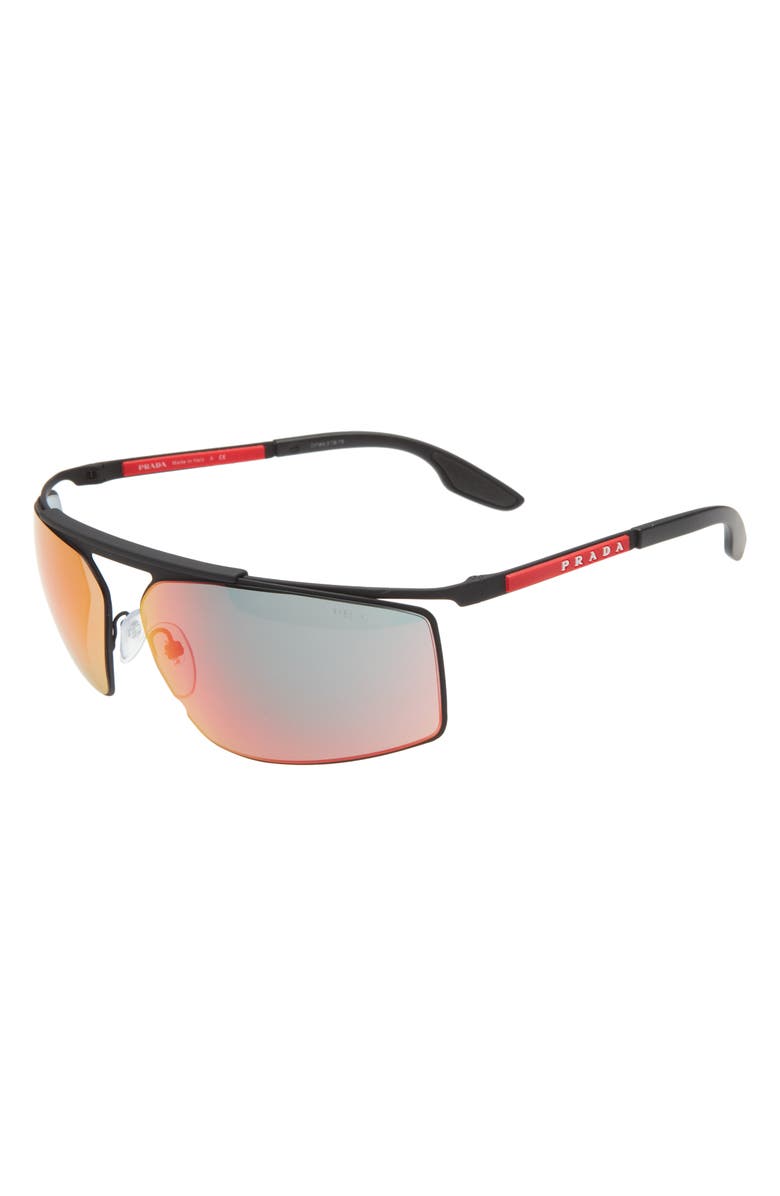 Prada Linea Rossa Prada 68mm Irregular Sunglasses | Nordstrom