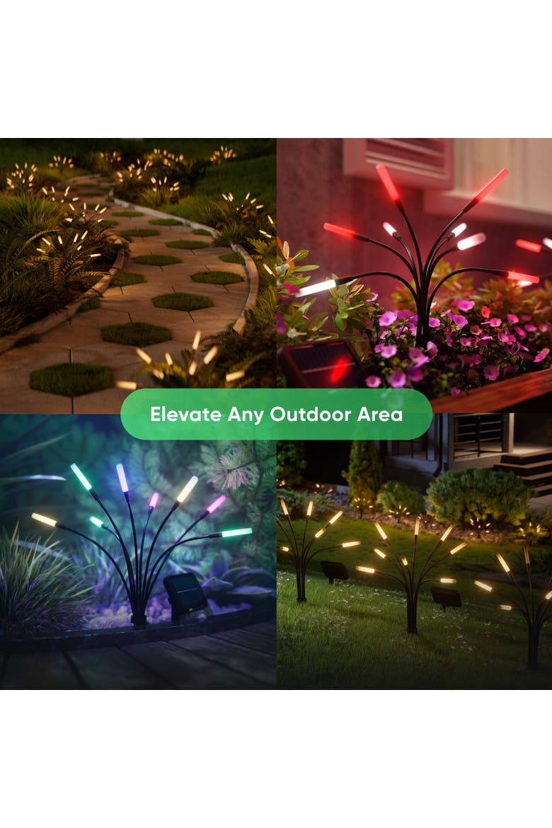 Solar Garden Lights V1.5 SMK  2 Sets, Alternate, color, Multicolor
