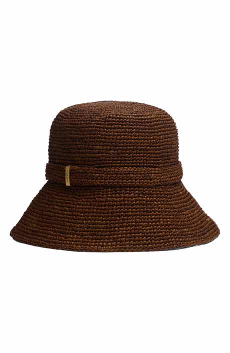 rag & bone Lela Packable Straw Bucket Hat