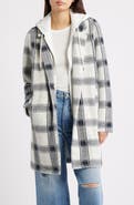 Thread & Supply Plaid Coat with Bib Hoodie