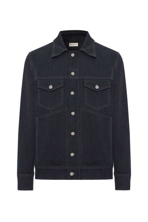 Jendue Us Livorno Denim Jacket In Black