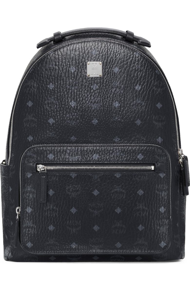 MCM Stark 40 Visetos Backpack, Main, color,