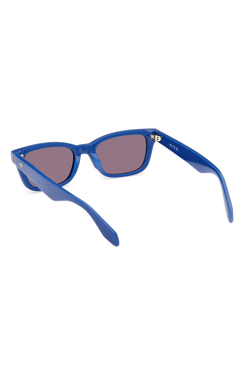 adidas Navigator Sunglasses, Alternate, color, Shiny Blue/ Smoke