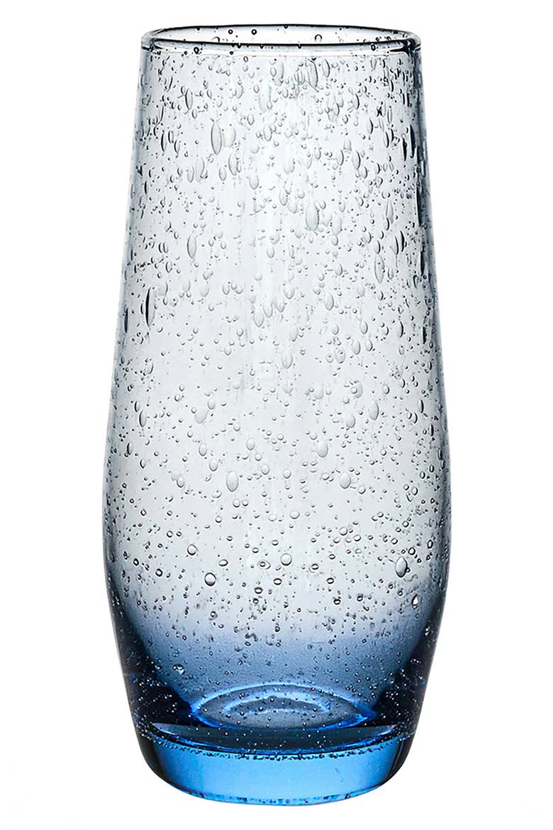 Provence Stemless Champagne Flute, Main, color, CHAMBRAY