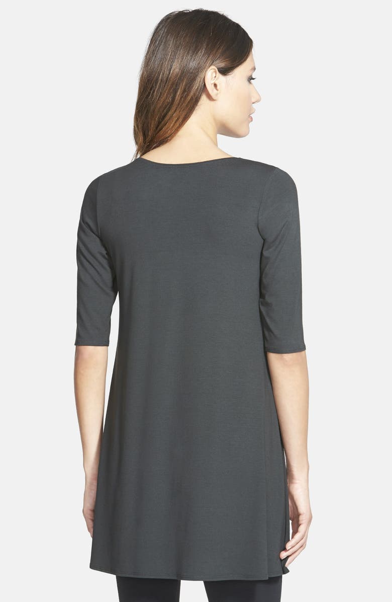 Eileen Fisher Elbow Sleeve Tunic, Alternate, color, 