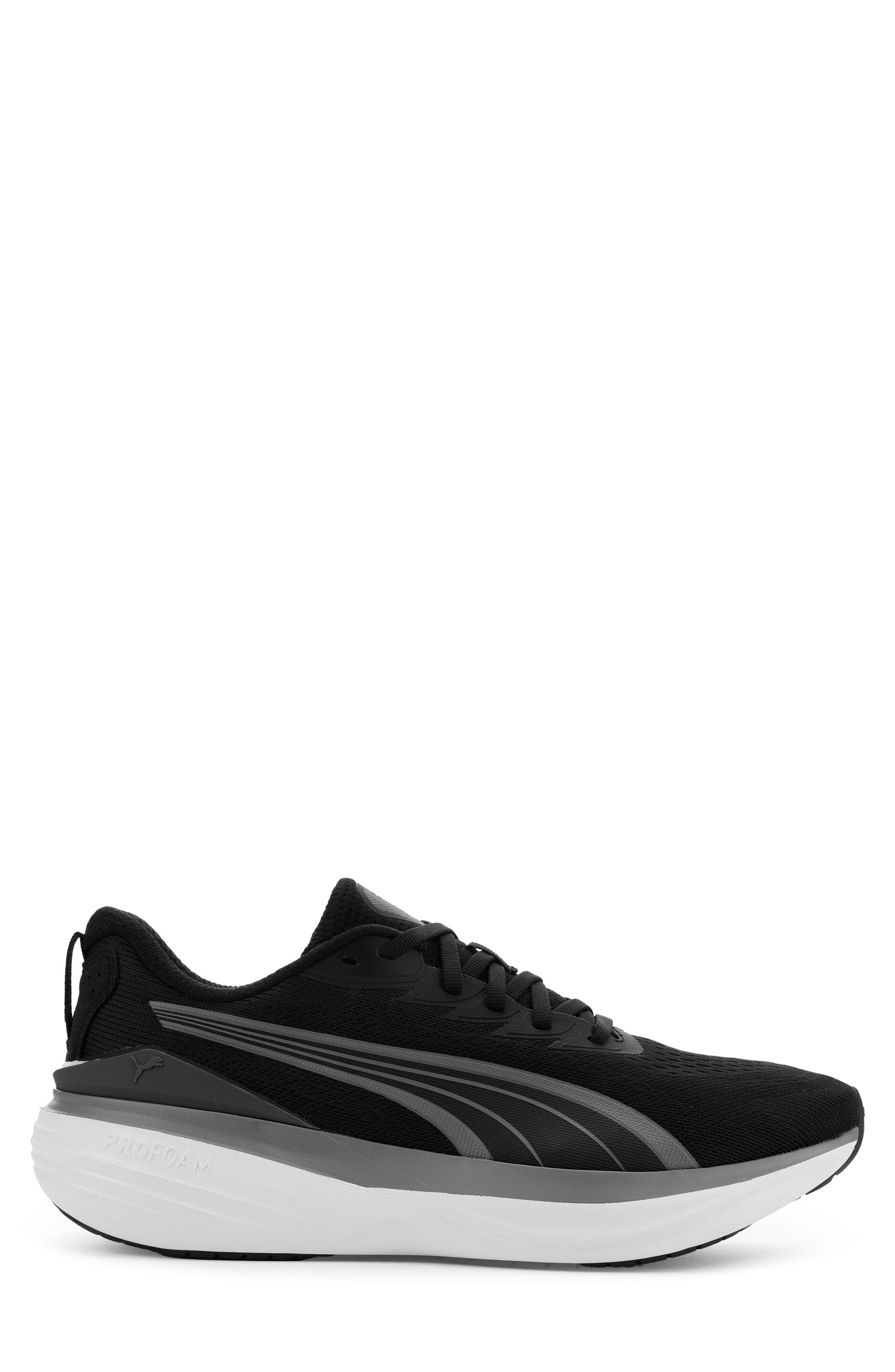 Scend Pro 3 Running Shoe, Alternate, color, PUMA BLACK/ SLATE SKY/ WHITE