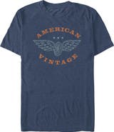 Lost Gods Men's Lost Gods American Vintage Graphic T-Shirt