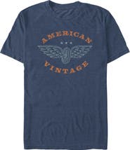 Lost Gods Men's Lost Gods American Vintage Graphic T-Shirt