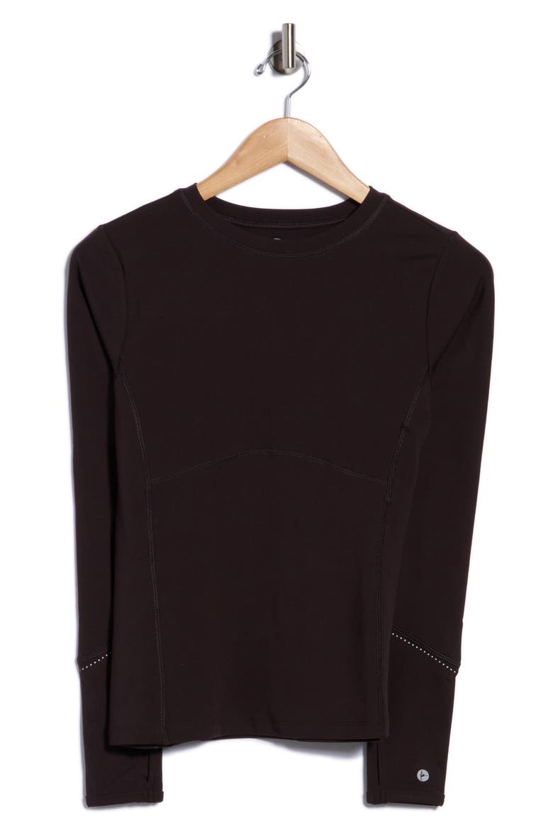 Nude Tech Prime Form Performance Top, Main, color, CHOCOLATE TORTE