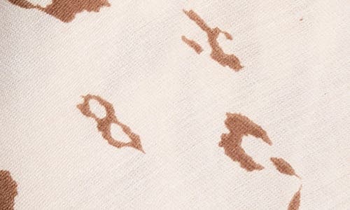 Area Stars Multi Animal Print Scarf In Brown