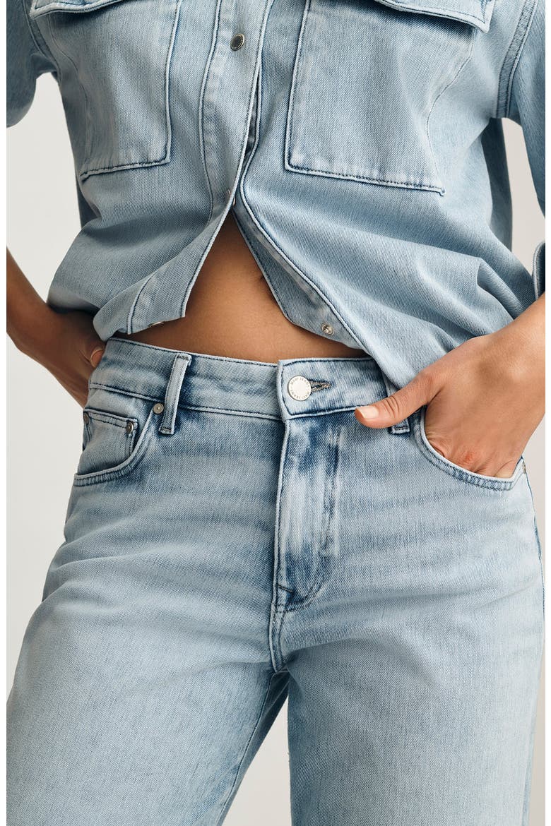 Sabrina Wide Leg Jeans, Alternate, color, LIGHT MOVE