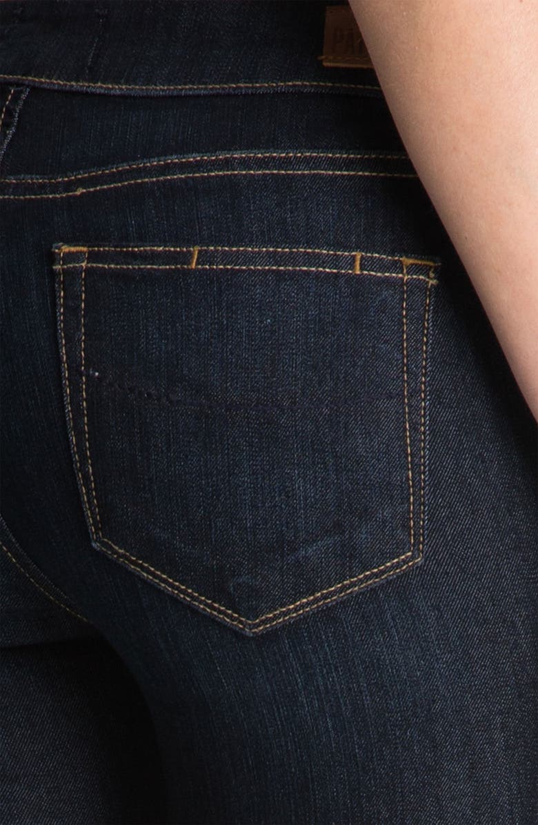 PAIGE 'Skyline' Straight Leg Stretch Denim Jeans, Alternate, color, 