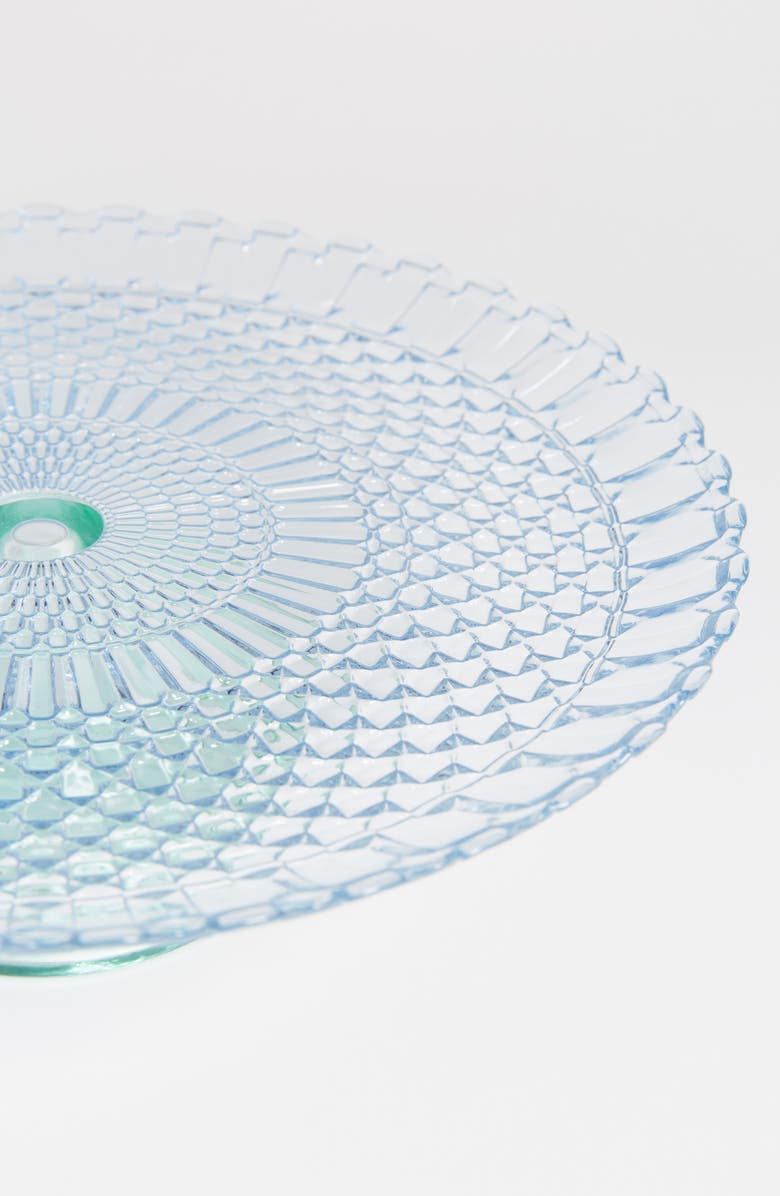 Anthropologie Home Anthropologie Soda Lime Glass Cake Stand, Alternate, color, 