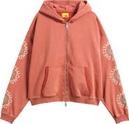 DIET STARTS MONDAY Sol Graphic Zip Hoodie