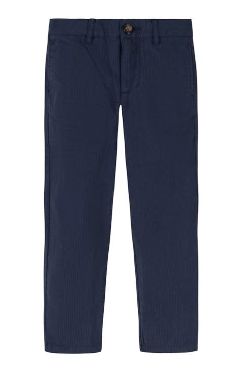Baby Boys' Organic Seersucker Suit Pant, Infant