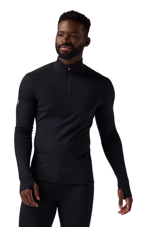 Cedars Rws Merino Mid-Wt Baselayer 1/4-Zip Top - Men's