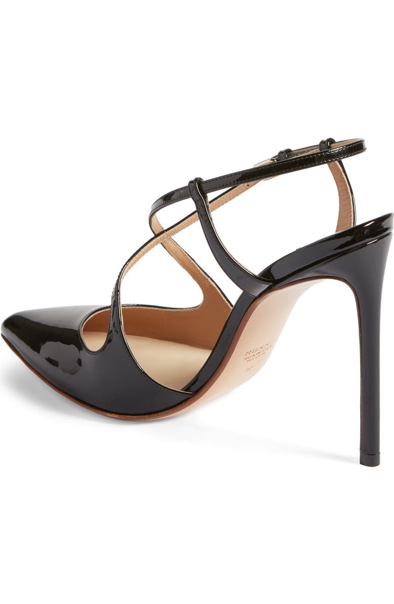 Francesco Russo Criss Cross Pump, Alternate, color,