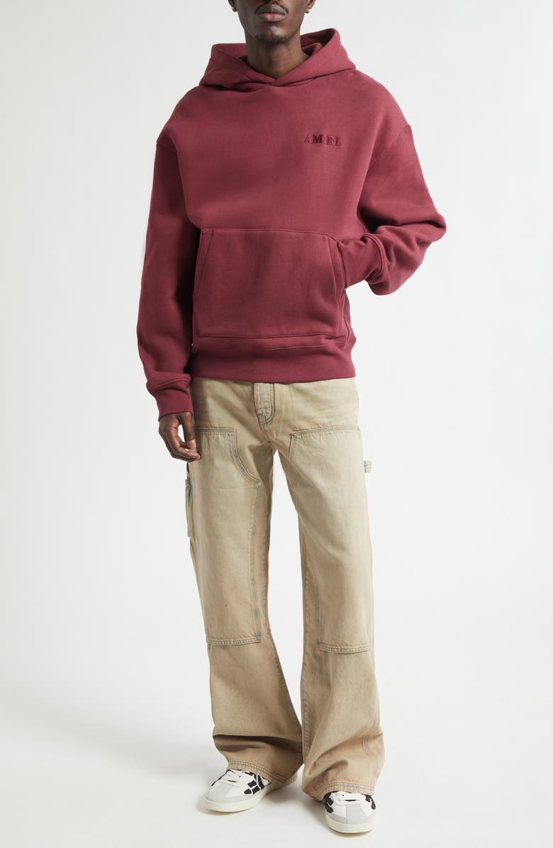 AMIRI Lightweight Distressed Carpenter Jeans, Alternate, color, Sand Indigo