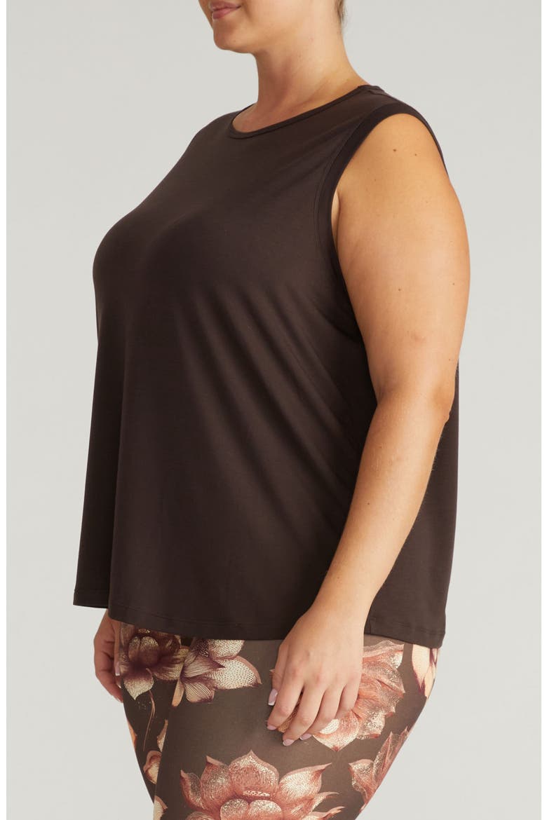 Mia Tank, Alternate, color, DARKEST BROWN