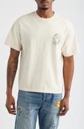 Billionaire Boys Club BB Faded Helmet Cotton Graphic T-Shirt