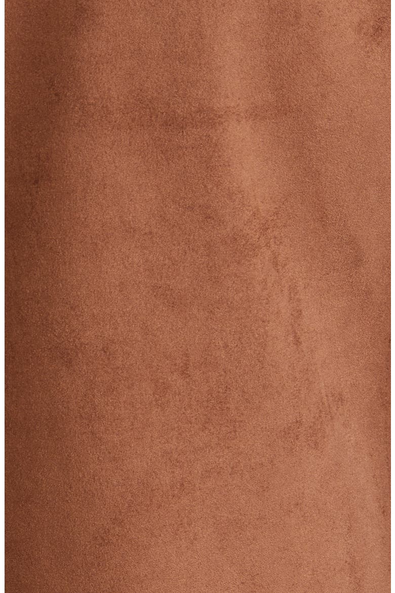 Westwood Water Resistant Faux Suede Jacket, Alternate, color, CARAMEL
