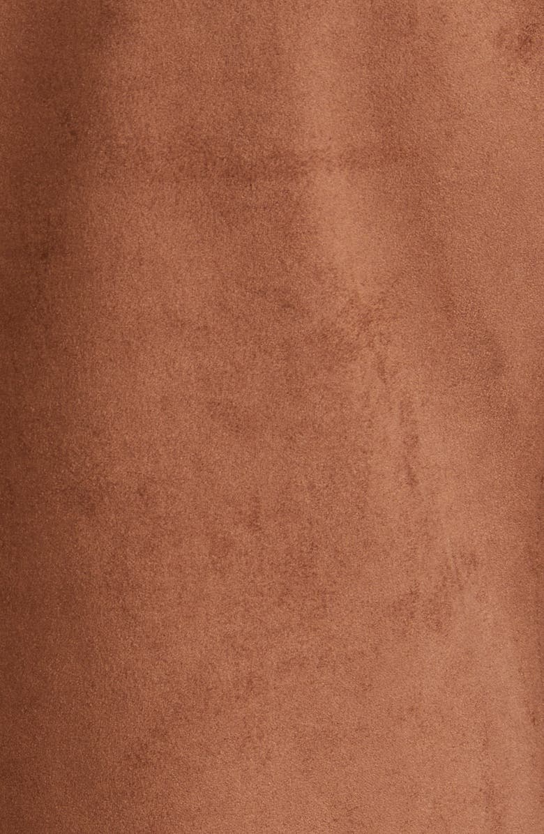 Hart Schaffner Marx Westwood Water Resistant Faux Suede Jacket, Alternate, color, Caramel