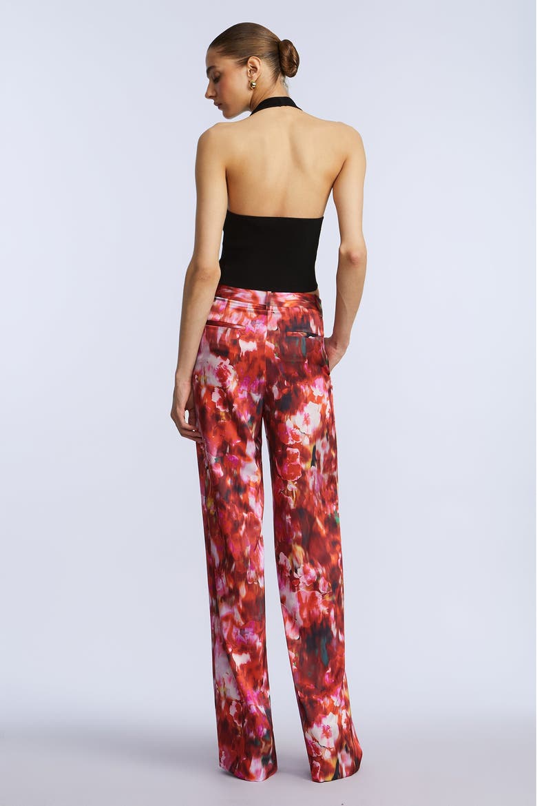 Washed Floral Pant, Alternate, color, Washed Rose Chili Pepper Print