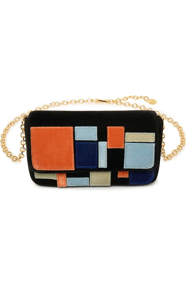 Lele Sadoughi Mondrian Belt Bag, Main, color, Composition