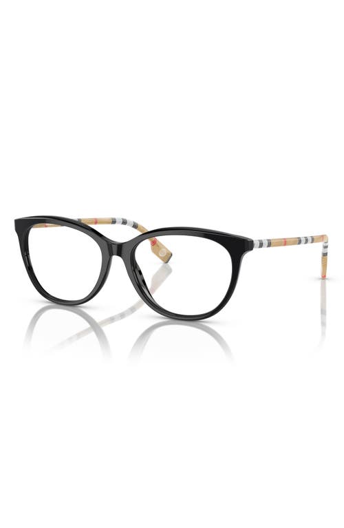 Burberry 52mm Phantos Optical Glasses In Black