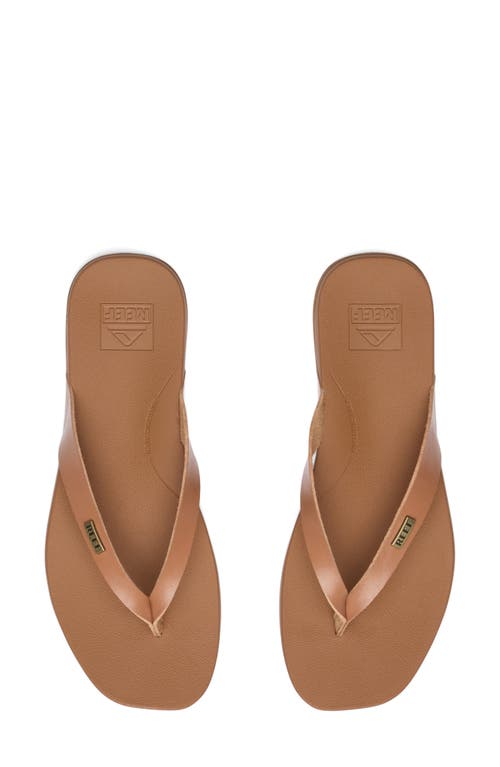 Reef Cushion Lune Flip Flop In Brown