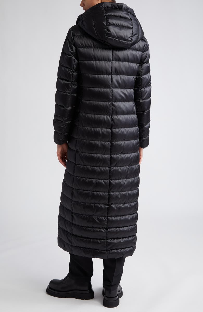 Max Mara Novet The Cube Reversible Hooded Long Down Coat With Two Belts, Alternate, color, 