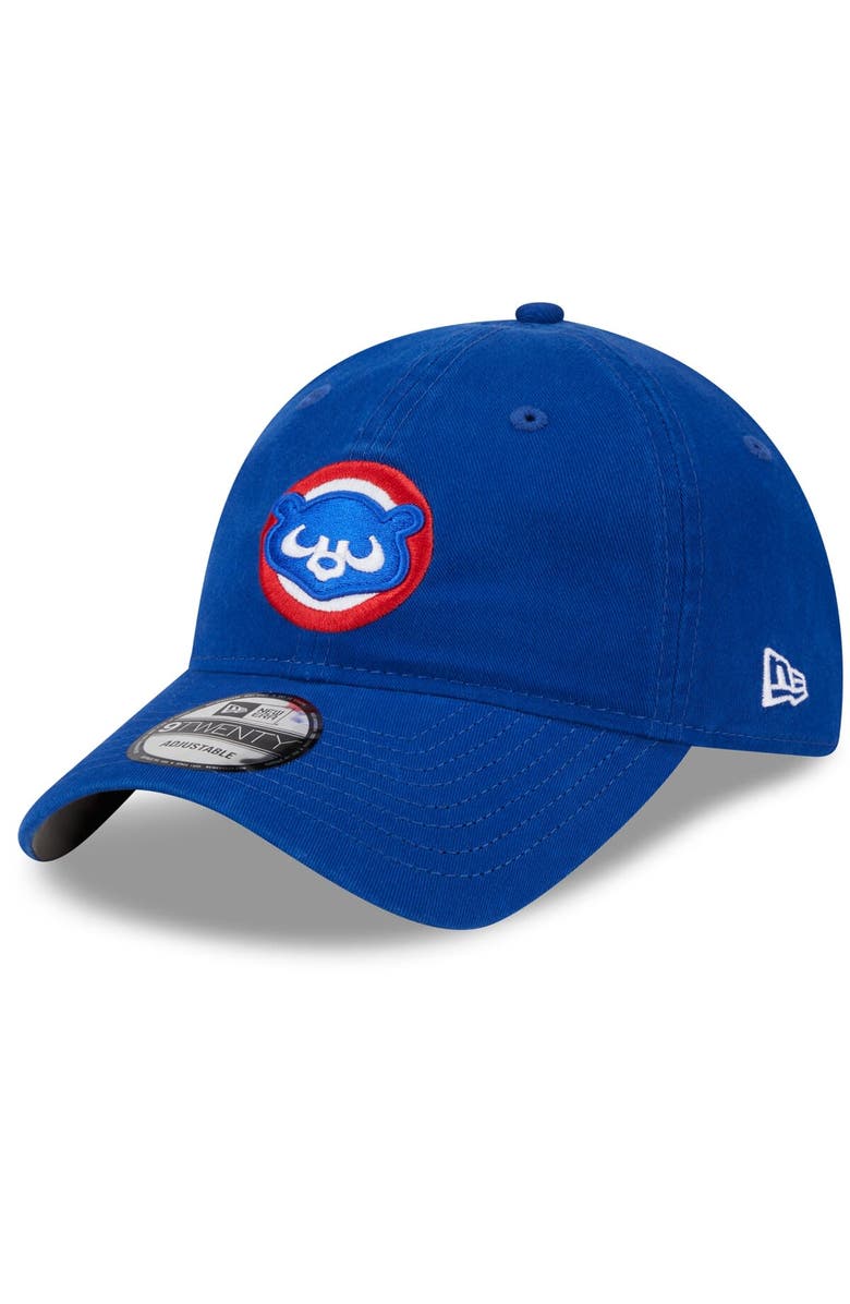 New Era Men's New Era Royal Chicago Cubs 2024 Batting Practice 9TWENTY Adjustable Hat, Main, color,