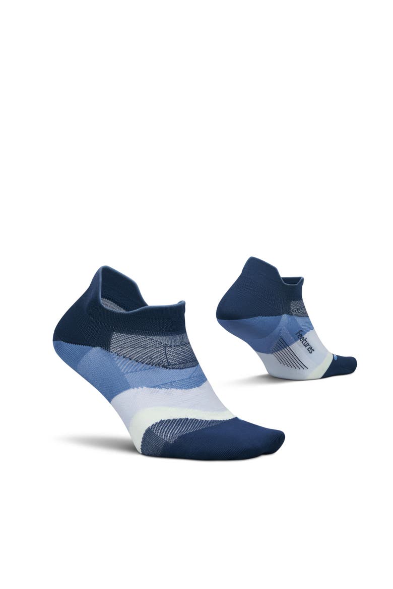Elite Ultra Light Cushion Ankle Socks  Sport Sock with Targeted Compression, Main, color, Blue Wave