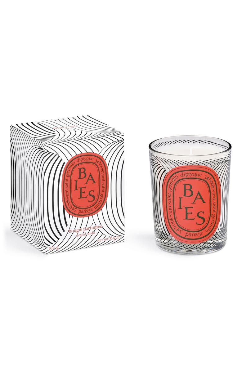 Diptyque Baies Candle, Main, color,