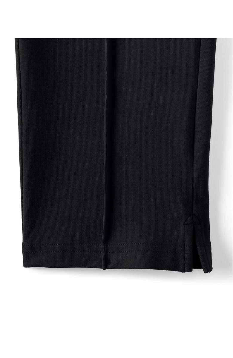 Lands' End Starfish High Rise Pintuck Capri Pants, Alternate, color, Black