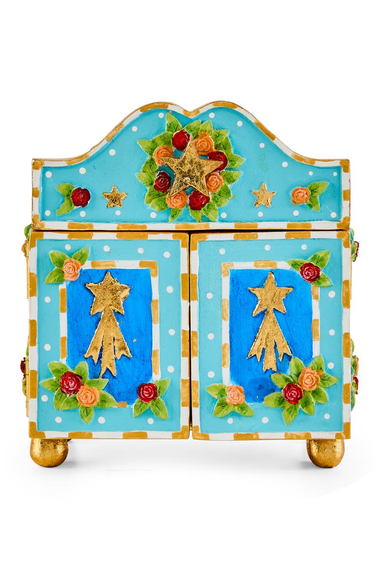 Patience Brewster Mini Nativity Set, Alternate, color, BLUE