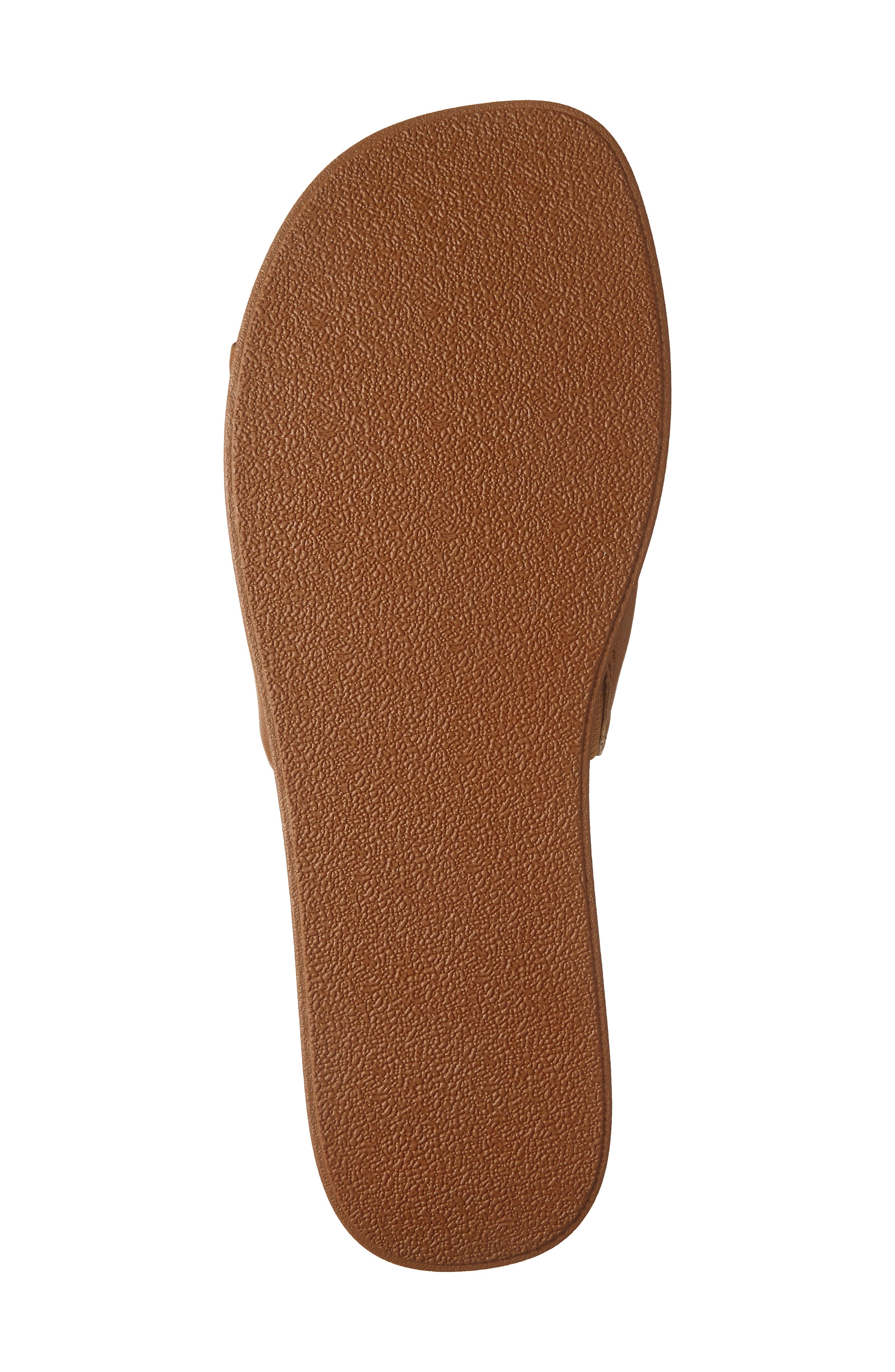 Robyn Platform Slide Sandal, Alternate, color, COGNAC LEATHER